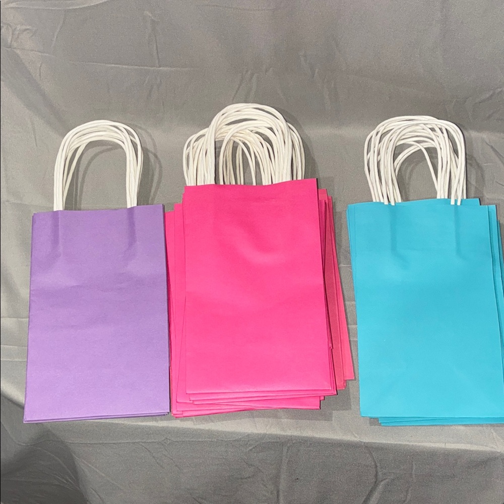 Colorful Party Gift Bags Set